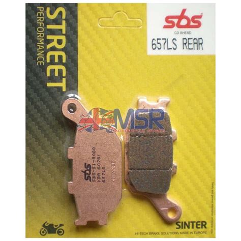 Yamaha FZ6 SBS Sintered Rear Brake Pads 657LS 2007 2009 EBay