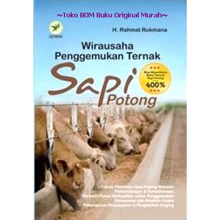 Jual Buku Wirausaha Penggemukan Ternak Sapi Potong Shopee Indonesia