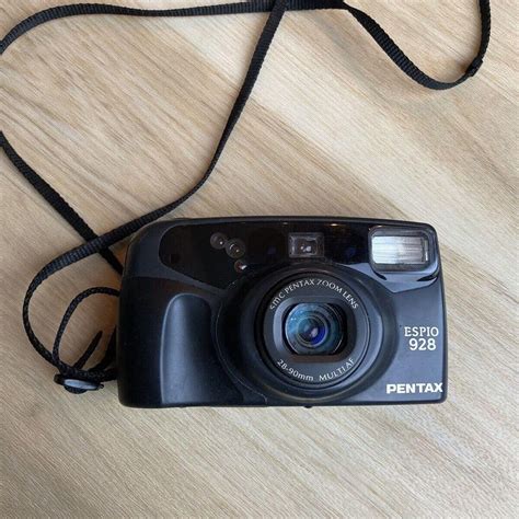 Pentax Espio 928 35mm Film Camera Black Capture Depop