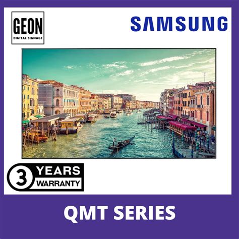 Samsung Inch Lh Qmt Bpgc Qm T Qmt Series K Uhd Digital Signage