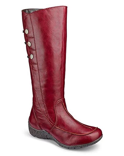 Brevitt Boots Eee Fit Curvy Calf Boots Wide Boots Shoe Boots