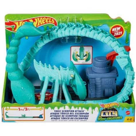 Hot Wheels City Toxic Creatures Skorpi T Mad S Szerencs R K Czi T J T K