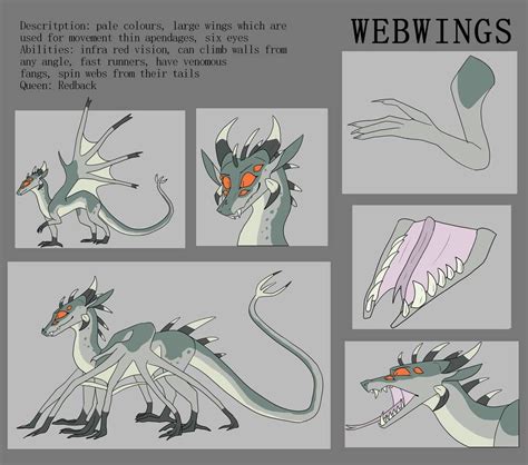 Official Webwings Reference Fantribe By Dangerdregon On Deviantart