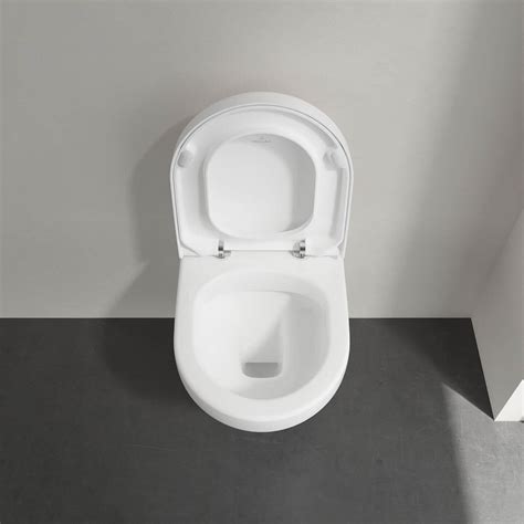 Villeroy And Boch Architectura X X Mm Rimless Wall Hung Wc