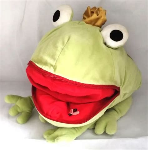 Ikea Minnen Groda Frog Prince Pyjama Case Soft Toy Cm