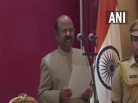 Cv Ananda Bose Takes Oath As West Bengal Governor