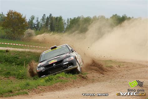 Ducis Janis Kampe Guntis Mitsubishi Lancer Evo Ix Bta Rally Talsi