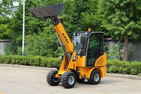 KIMA Mini Wheel Loader K1100T Telescopic 600kg Loading CE Certificate