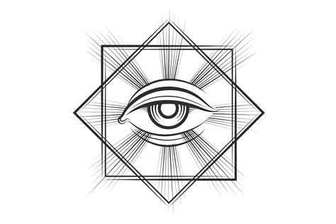 Spiritual Esoteric Philosophy Symbol Ey Graphic By Vectortatu