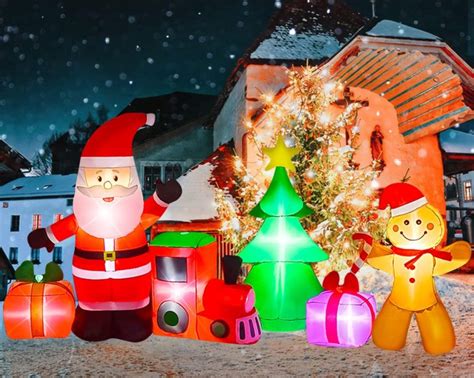 M Santa And Friends Christmas Inflatable Airfigs Inflatables