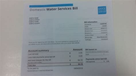 Irish Water to contact people over unpaid bills