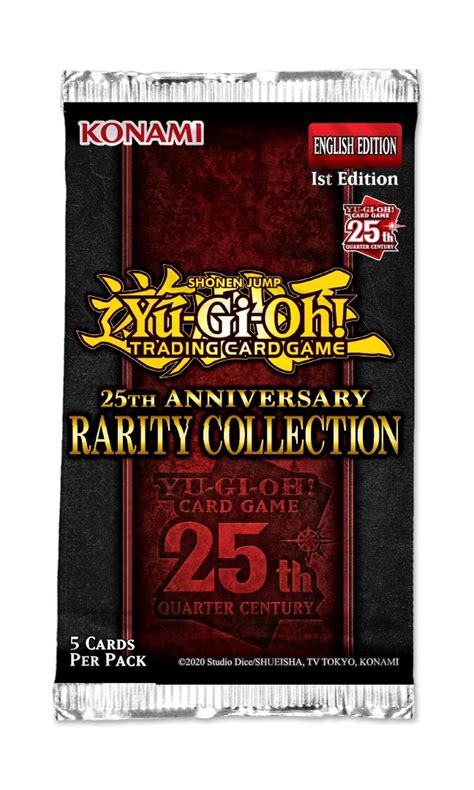 Yu Gi Oh 25th Anniversary Rarity Collection