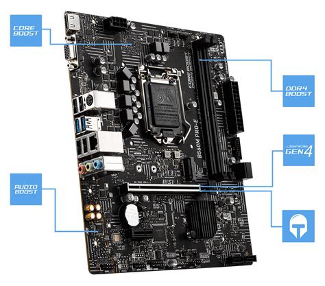 Msi B M Pro E Motherboard