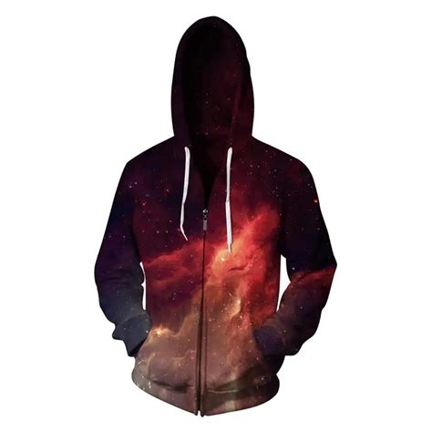 2017 New Space Galaxy Hoodies Men Women Sweatshirt Hooded 3d Brand Clothing Cap Hoody Print