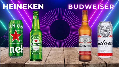 Qual A DiferenÇa Da Heineken E Da Budweiser Heineken Ou Budweiser