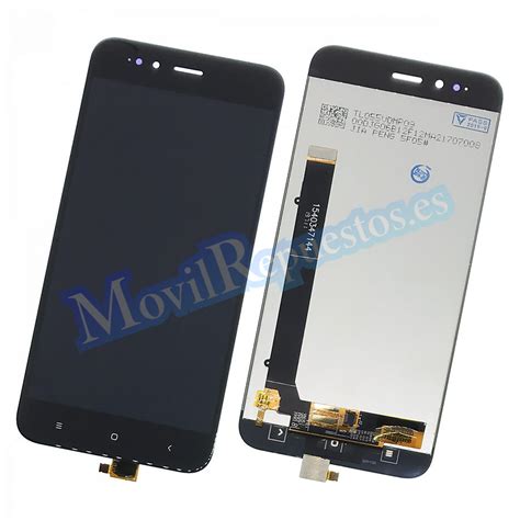 Pantalla Completa LCD Y Táctil para Xiaomi Mi5x Mi A1 Negro