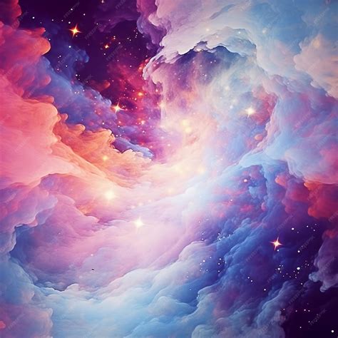 Premium AI Image | Pastel Galaxy