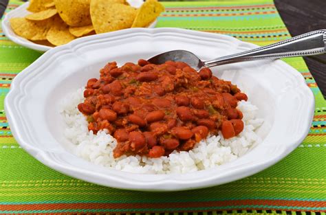 puerto rican red beans and rice