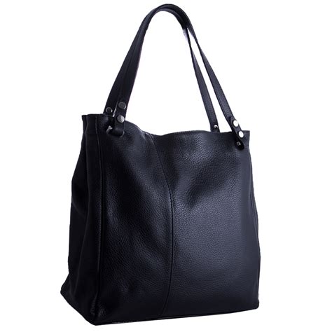 Женская кожаная сумка Италия Genuine leather 20042 черная купити в ...