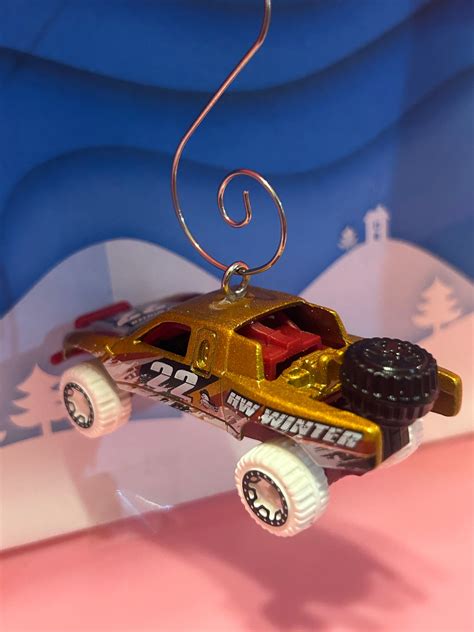 1 64 Custom Premade Hot Wheels Keychain Christmas Tree Ornament Car Ornament Christmas Hot