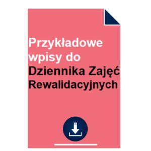 Przykładowe wpisy do dziennika Przedszkole 5 latki 2024