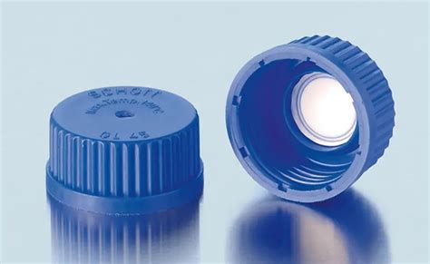 Schott DURAN GL45 Membrane Vent Screw Cap Blue