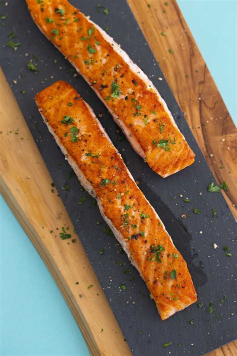 Skin Salmon Recipe Pan Tommye Mcnulty