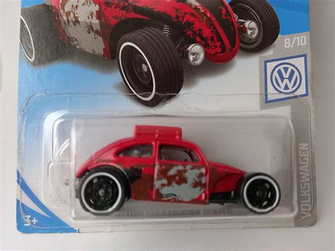 Miniatura Hot Wheels Volkswagen Fusca Custom Minisclub