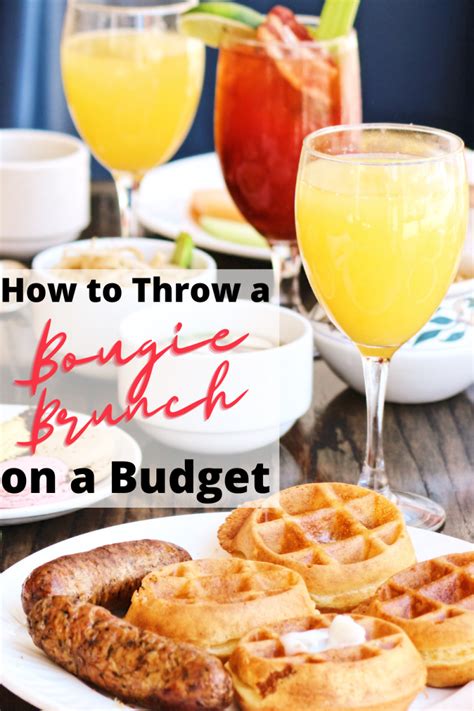 How To Throw A Bougie Brunch On A Budget Sandee Booth