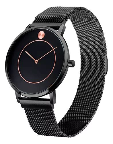 Reloj Mujer Skmei 9197 Malla Acero Minimalista Elegante Color De La