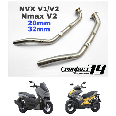 Yamaha Nvx V V Nmax V Project Manifold Universal Stainless