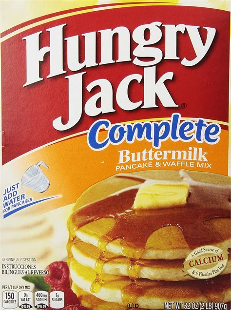 Hungry Jack Complete Buttermilk Pancake Mix 32 Oz Amazones Alimentación Y Bebidas