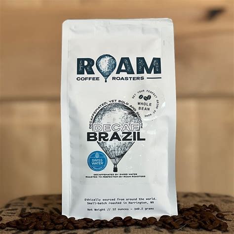 Full Flavor Decaf Brazil Swiss Water Processed Low Caffeine Coffee