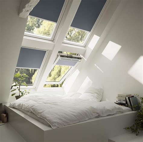 Velux Lined Blackout Roller Blind White Mk Myers Building Timber