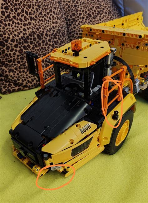 Lego Technik Knick Gelenkter Volvo Dumper Ferngesteuert Ebay