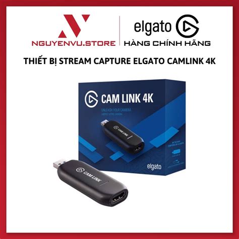 Thiết bị chuyển đổi hình ảnh elgato camlink 4k hàng chính hãng