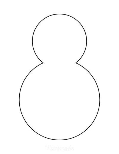 Free Printable Snowman Templates For Crafts Printable Snowman