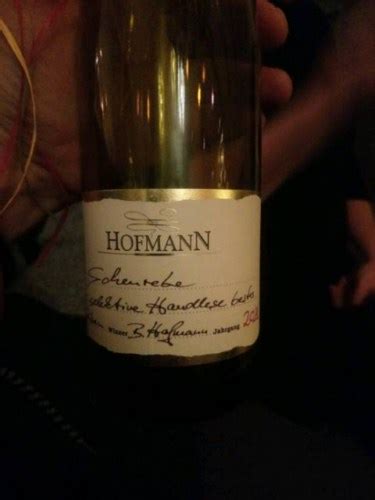 Weingut Hofmann Scheurebe Vivino Us