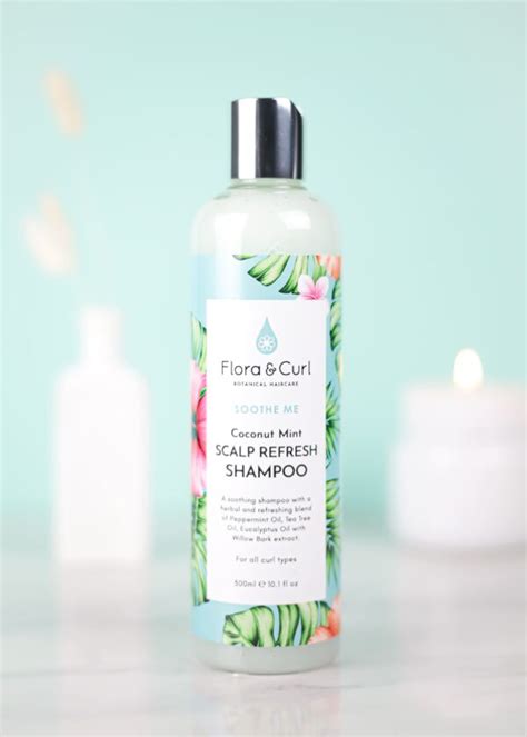 Flora Curl Soothe Me Scalp Refresh Shampoo 300ml Curls Allowed