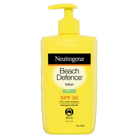 Beach Defence Sunscreen Neutrogena® Australia