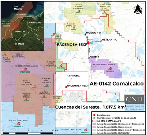 Energy Commerce Pemex invertirá 41 8 mdd para evaluar Racemosa 1EXP