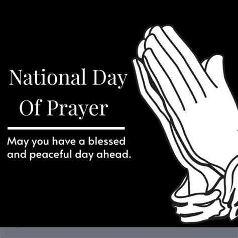 National Day Of Prayer Template Postermywall