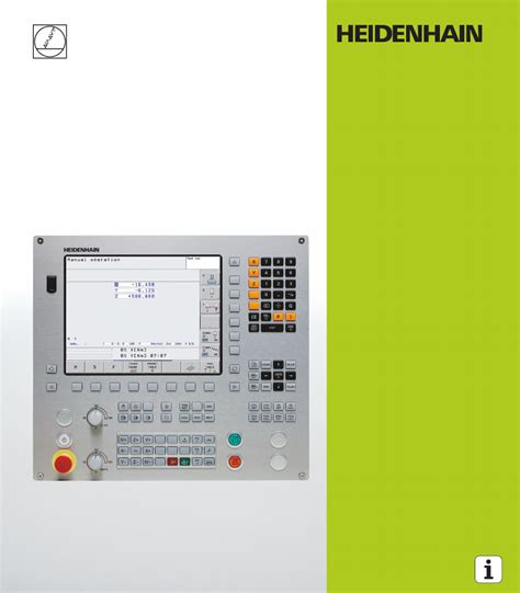 HEIDENHAIN TNC 128 77184x 01 User Manual 505 Pages