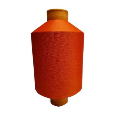 Orange Dyed Polyester Yarn For Weaving And Woven Label At Rs 250