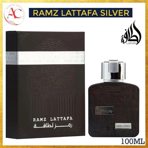 Ramz Lattafa Silver Perfume EDP Original From Dubai 100 Ml Shopee