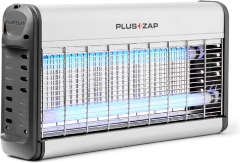 Insektenfalle mit Stromgitter PlusZap 30 W Aluminium für Gewerbe bis 80