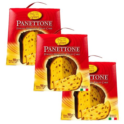 Lot 3x Panettone Pur Beurre Italie Boîte 900g les 3 boîtes de 0 9