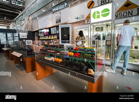 Toronto railway museum interior hi-res stock photography and images - Alamy