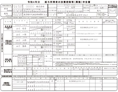 令和4年年末調整 給与所得者の扶養控除等申告書の書き方を解説