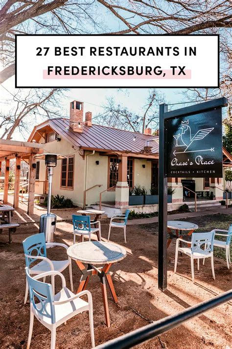 27 Best Restaurants in Fredericksburg TX | A Taste of Koko